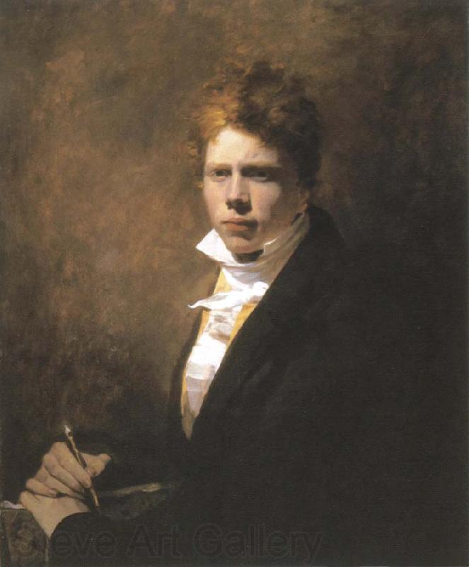 Sir David Wilkie self portrait Norge oil painting art